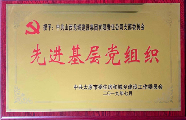 二零一九年度市先进基层党组织
